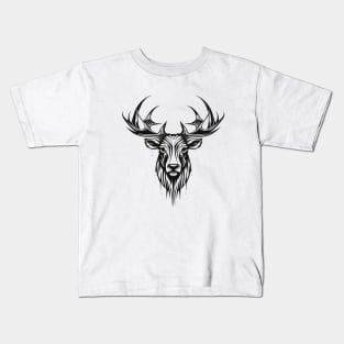 Moose Animal Freedom World Wildlife Wonder Vector Graphic Kids T-Shirt